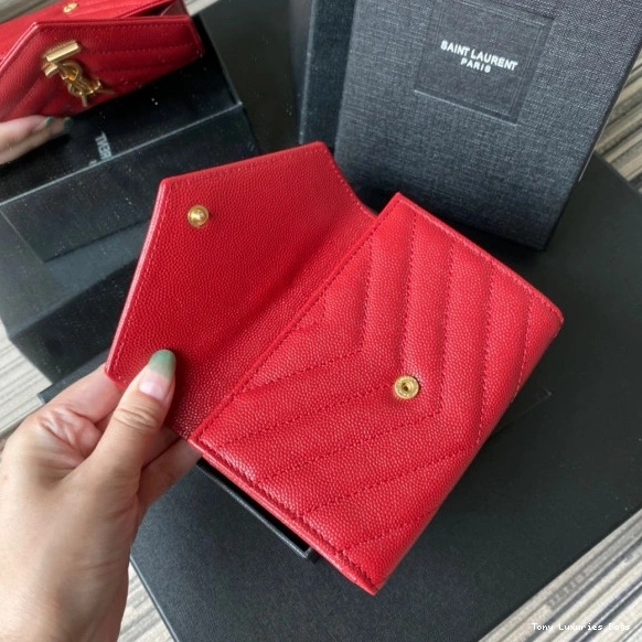 Tony Luxuries SMALL IN MONOGRAM WALLET YSL ENVELOPE 0811
